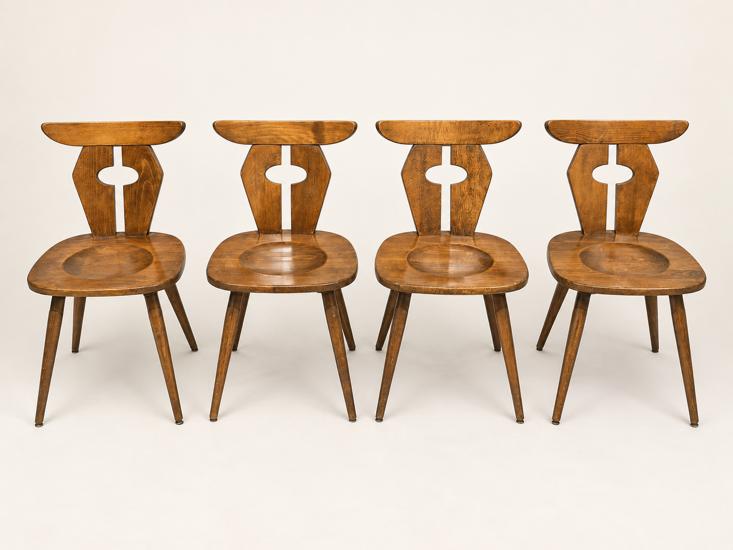 Vintage farmhouse Wiesner Hager  chairs