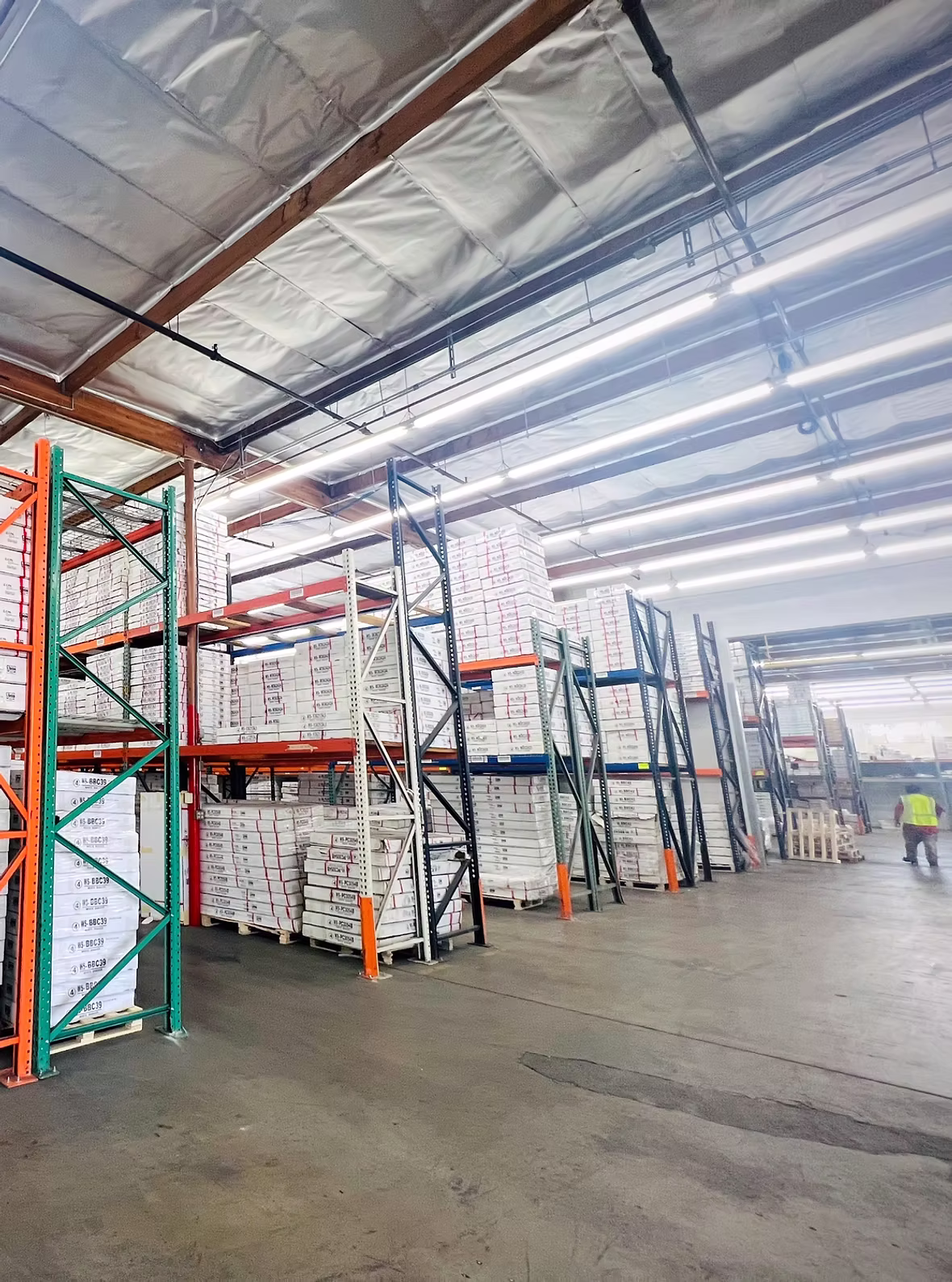 Modern warehouse distribution center