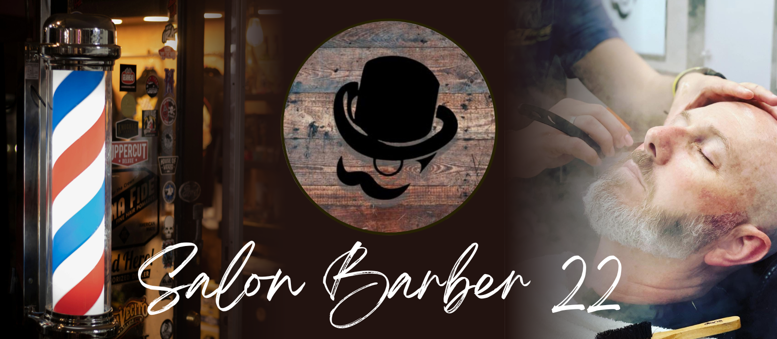 logo SALON BARBER 22