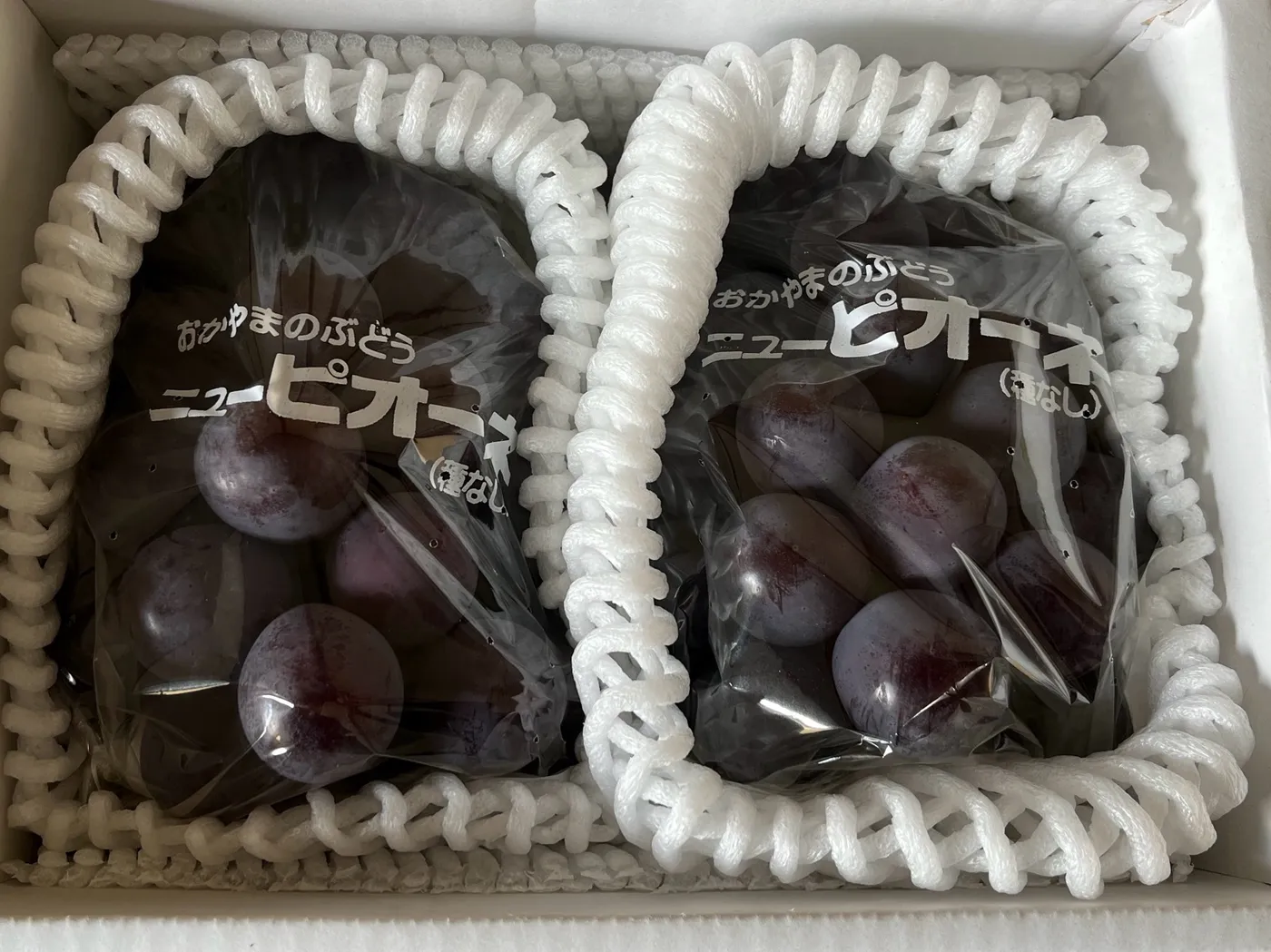 【自宅用】ピオーネ 1.2kg(1房600g以上)