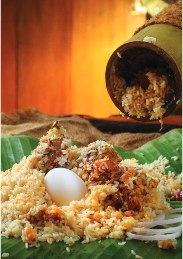 BAMBOO BIRIYANI CHICKEN