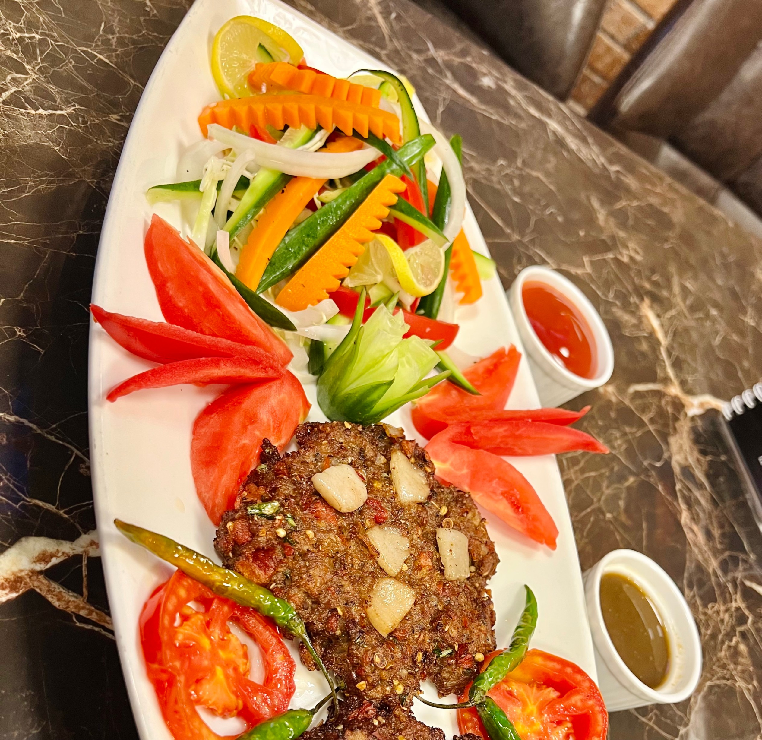 Chapli kabab
