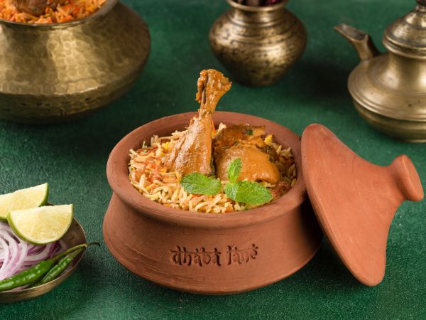 Dum Chicken Biryani