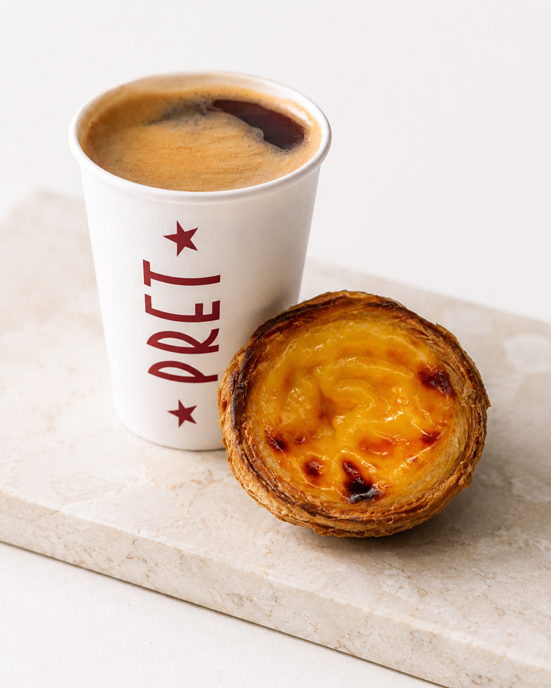 Pret Americano & Pastel de Nata combO