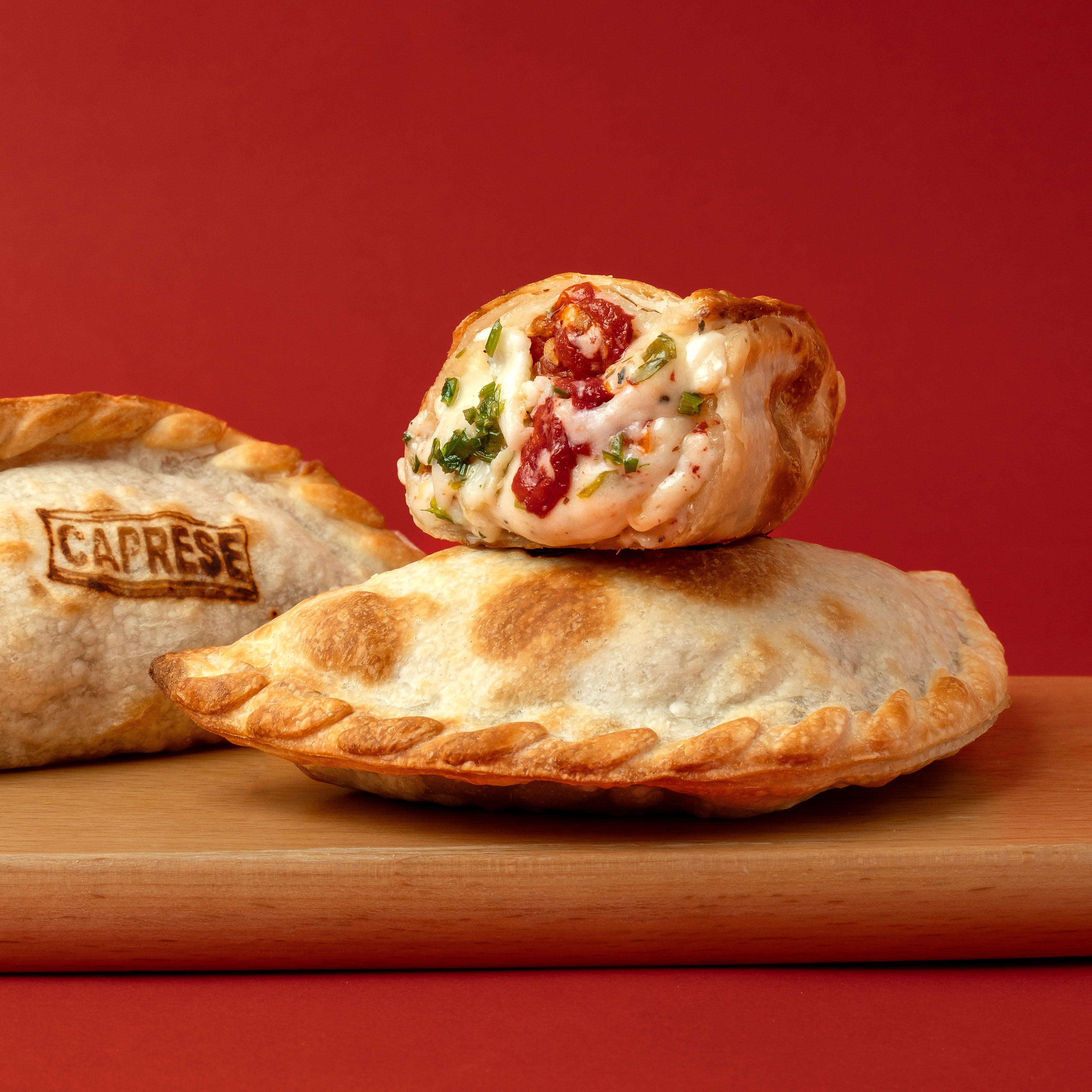 Empanada with any cheese flavour