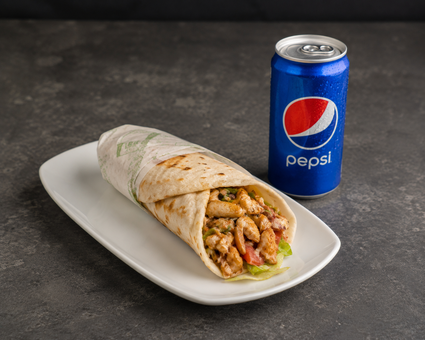 Shawarma & Pepsi Combo
