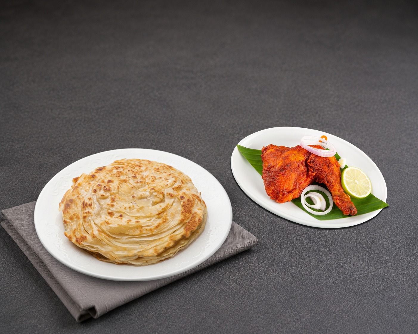 Porotta & Chicken Fry Combo
