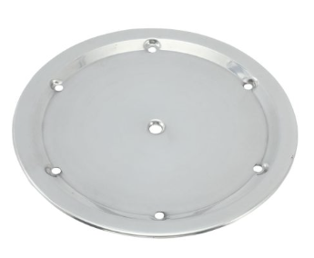 Polished Aluminum Wheel Cover, 15 Inch, 6 Hole
