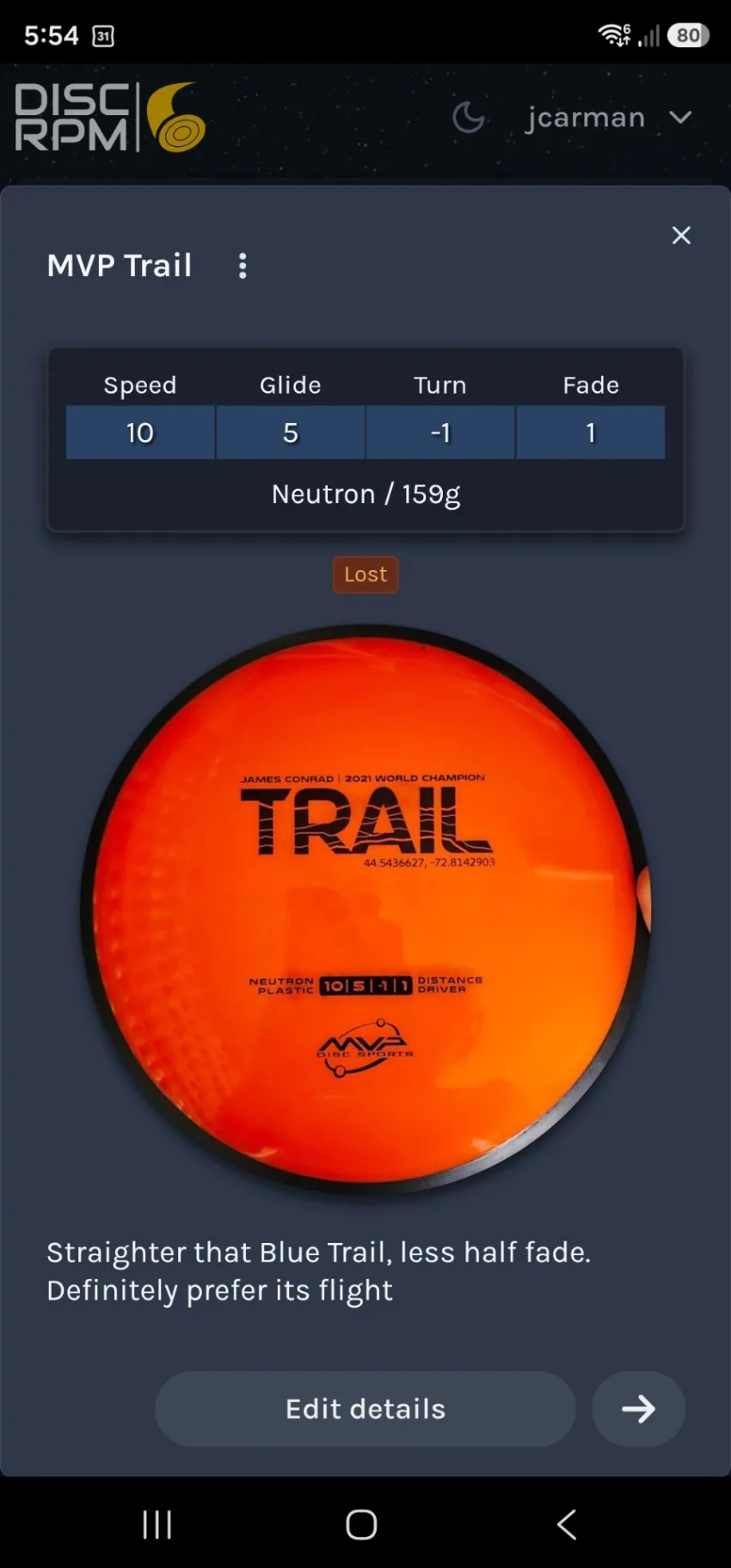 Orange MVP Trail