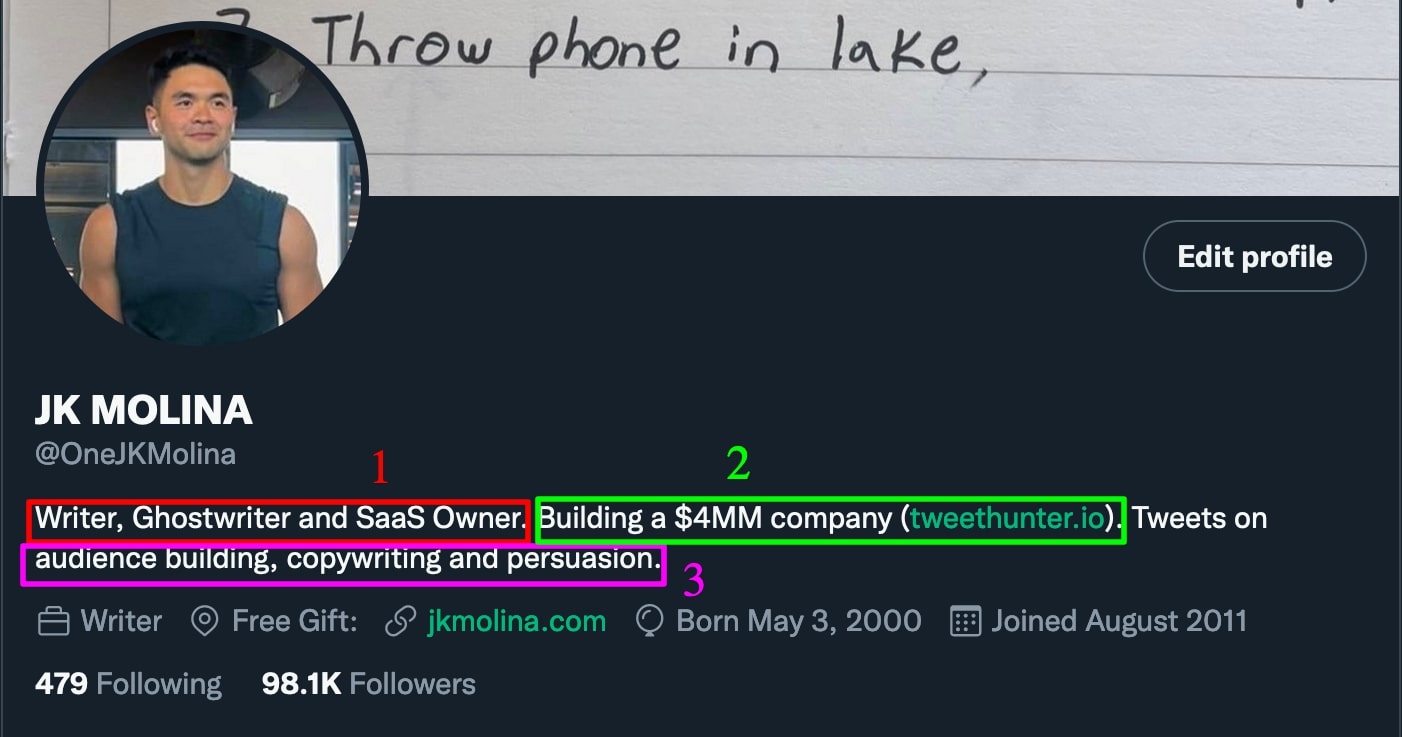 JK Molina Twitter banner