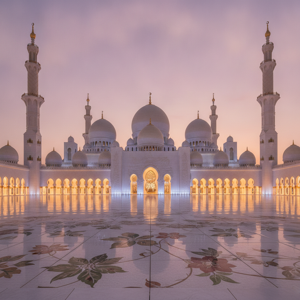 Abu Dhabi Essentials: Grand Mosque, Louvre Under Jean Nouvel's Rain-of-Light Dome & F1 Circuit