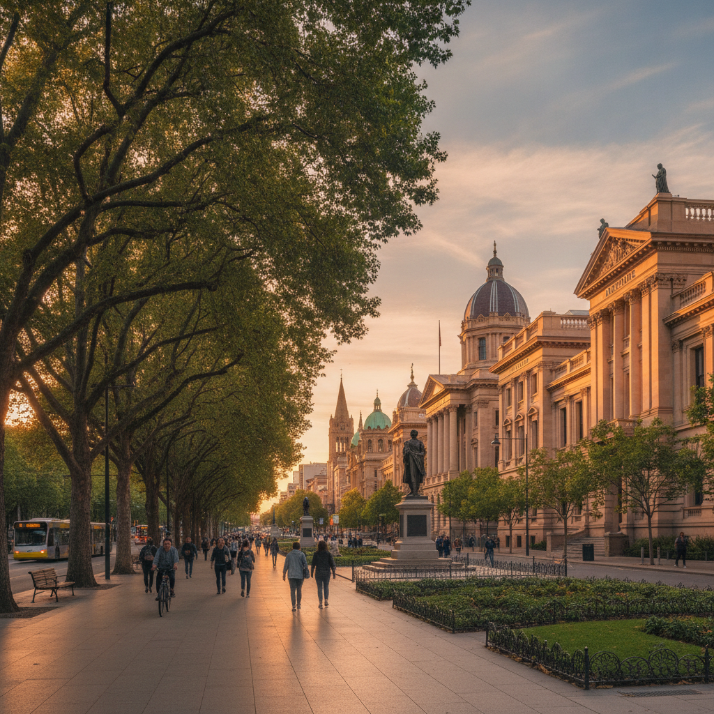 North Terrace Cultural Mile Walk