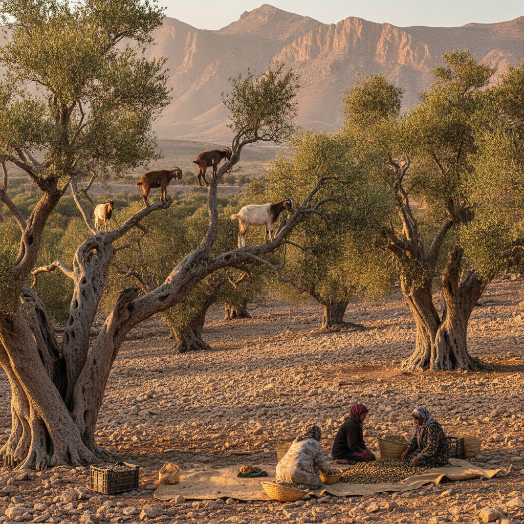 Agadir Nature: The Argan Forest of the Souss, Anti-Atlas Mountain Trekking, the Berber Village Circuit, the Oued Souss Estuary Birds, and the Atlantic Coastal Landscape
