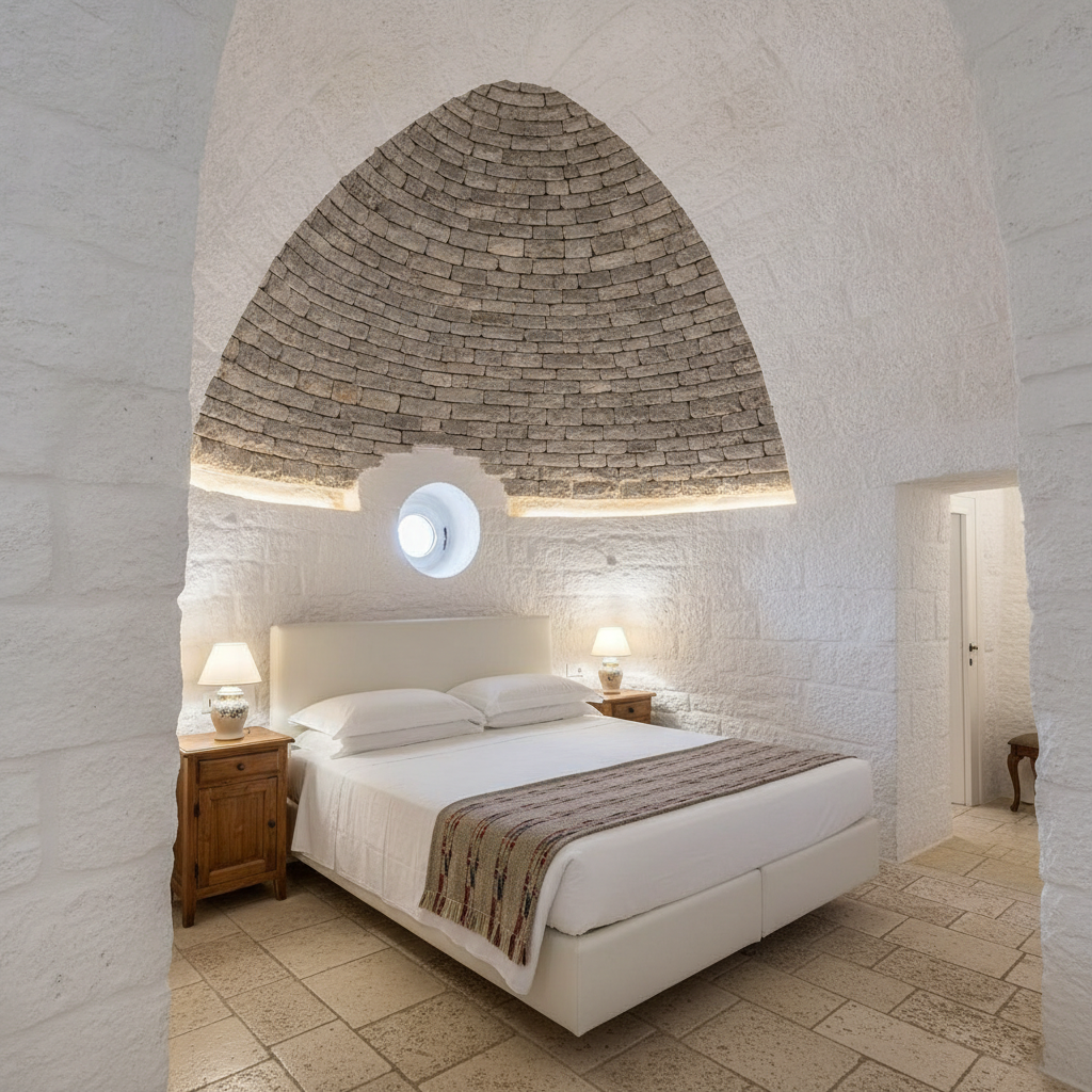 Sleeping in a Trullo