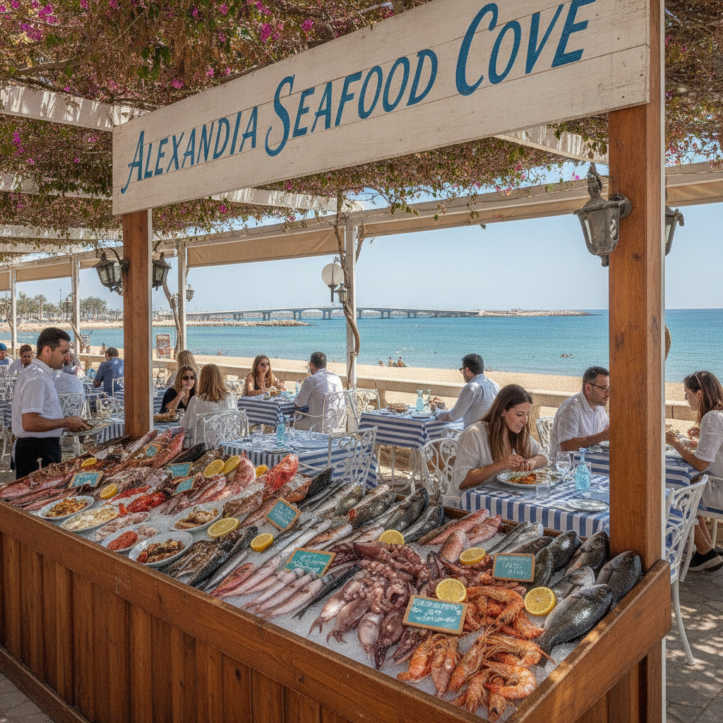 Alexandria Food and Beach: The Mediterranean Seafood, the Stanley Beach, the Local Fish Market, and the Most Relaxed Single Egyptian Coastal City