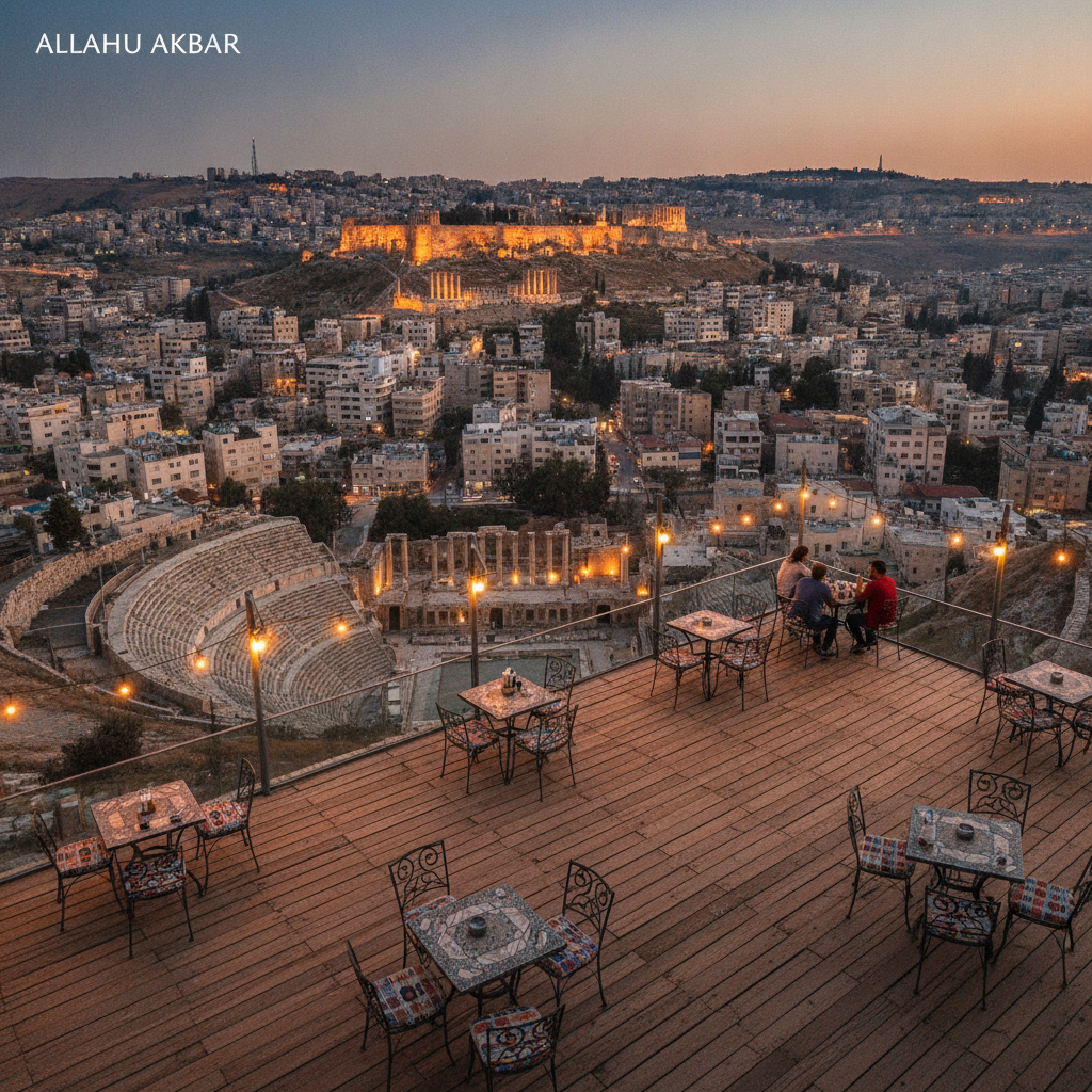 Amman's Living Culture: Syrian Restaurants, Wild Jordan Café & a Diplomatic Crossroads