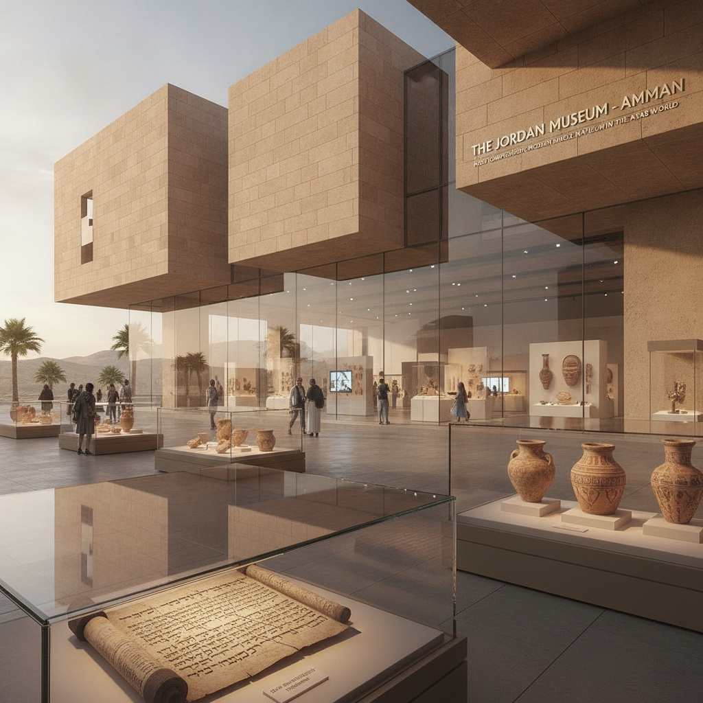 Amman Culture: The Jordan Museum, the Dead Sea Scrolls Fragment, the Nabataean Collection, the Folklore Museum, and the Amman Heritage Circuit