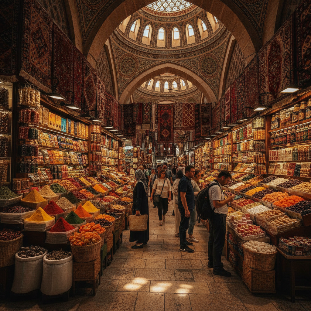 Antalya Food and Culture: The Bazaar and Spice Market, Turkish Cooking Class, Fresh Fish at the Harbour, Pide and Kebab in the Old Town, the Antalya Hamam Tradition, and the Cultural Evening Program