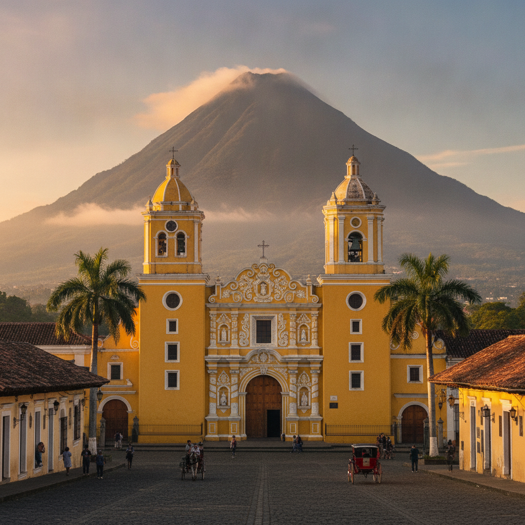 Antigua Guatemala: Colonial Baroque, Volcano Views, and the UNESCO Historic Core