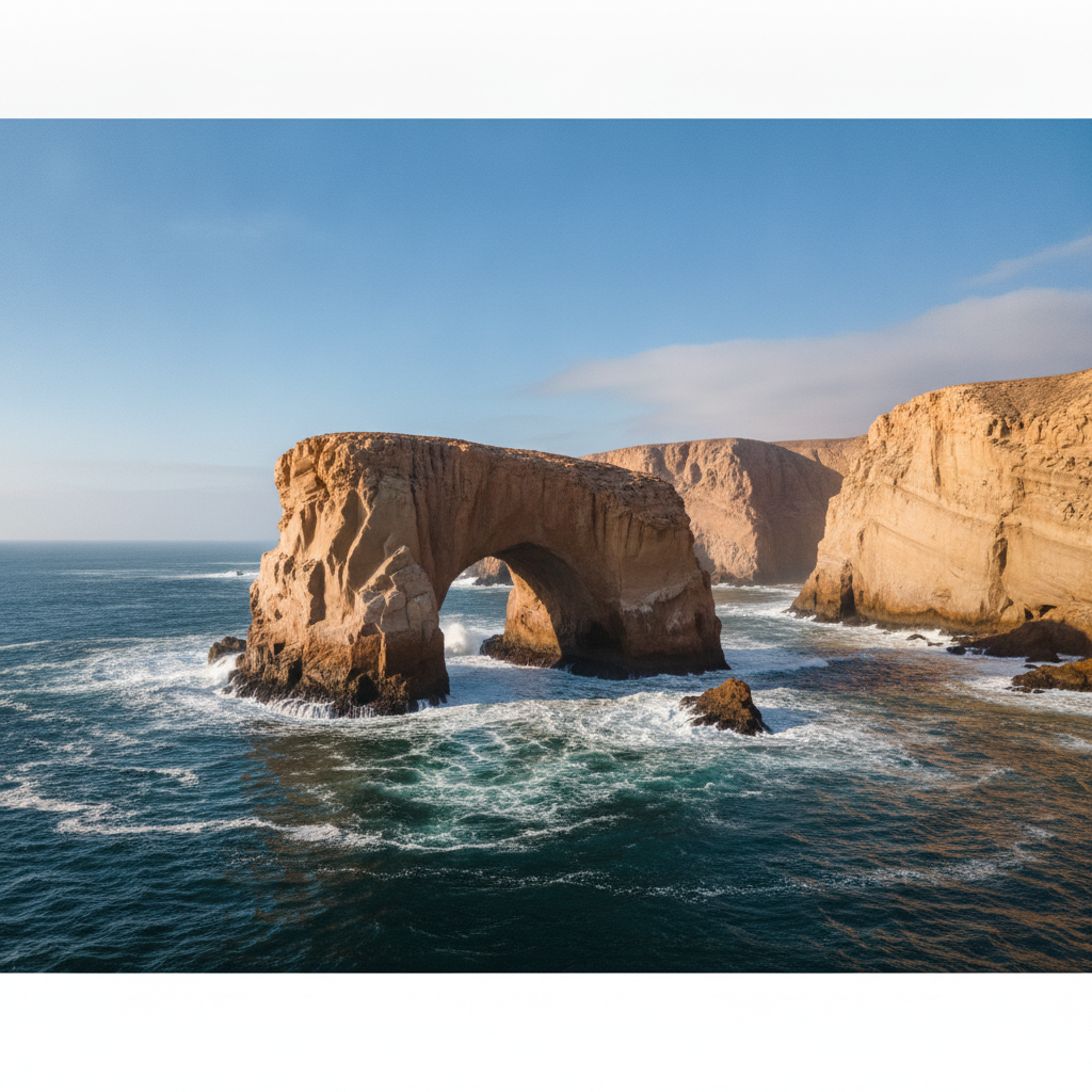 Antofagasta Coast: La Portada Natural Monument, the Municipal Beach Circuit, and the Atacama Coastal Cliffs