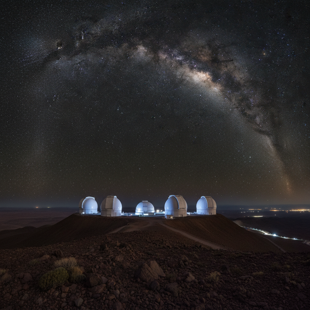 Paranal Observatory: The VLT, the World's Most Powerful Optical Telescope, the Residencia, and the E-ELT Construction Site