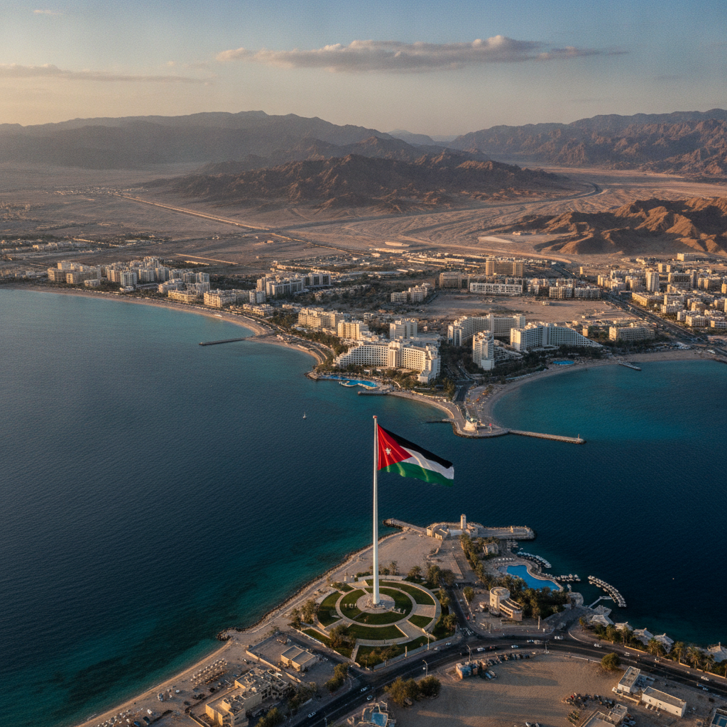 Aqaba Borders: The Wadi Araba Crossing to Israel-Eilat, the Taba Crossing to Egypt-Sinai, and the Most Internationally Connected Single Jordan City