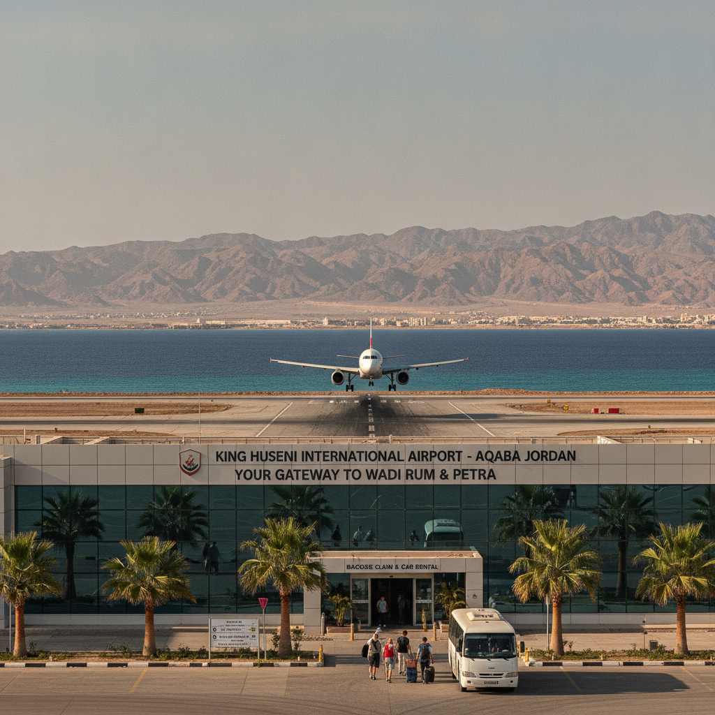 Aqaba Practical: King Hussein Airport, the City Transport, the Dive Center Selection, the Optimal Visit Timing, and the Southern Jordan Hub