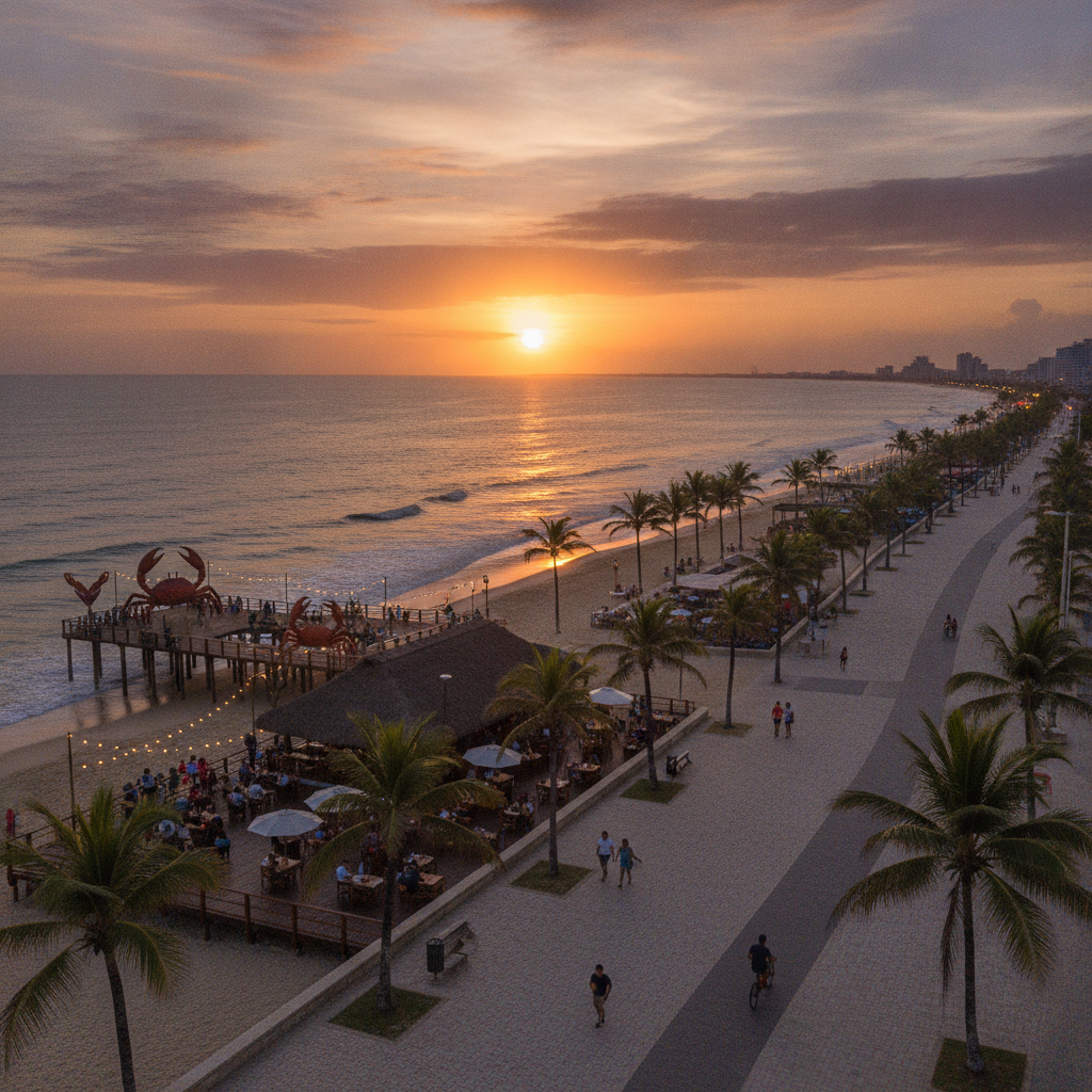 Orla de Atalaia: Aracaju's Celebrated Beachfront
