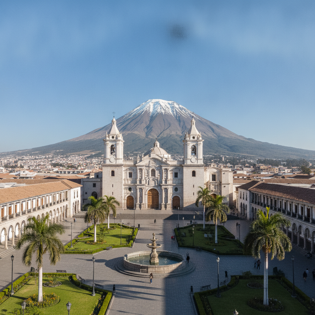 Arequipa: Peru's White City Under Three Volcanoes