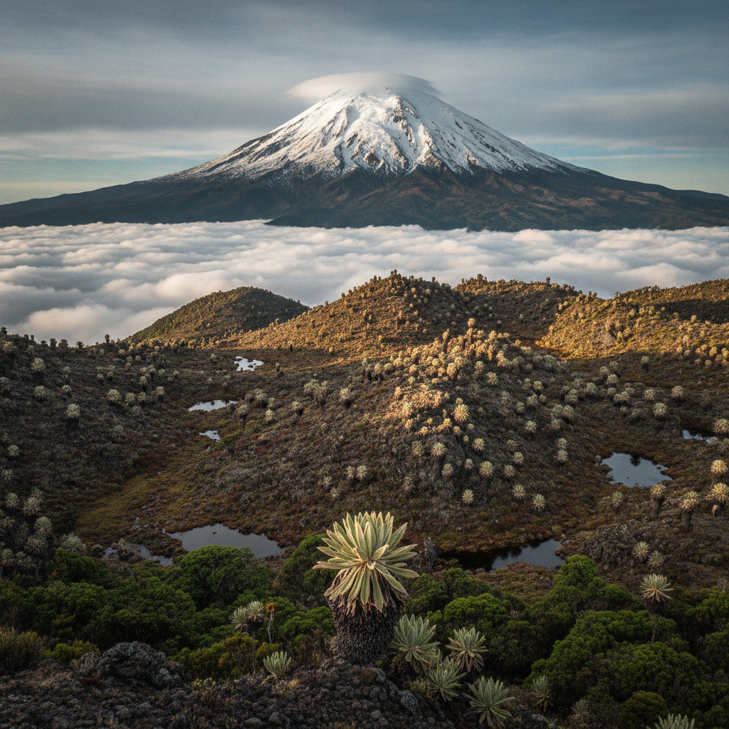 Los Nevados: Snow Volcanoes Above the Coffee Region