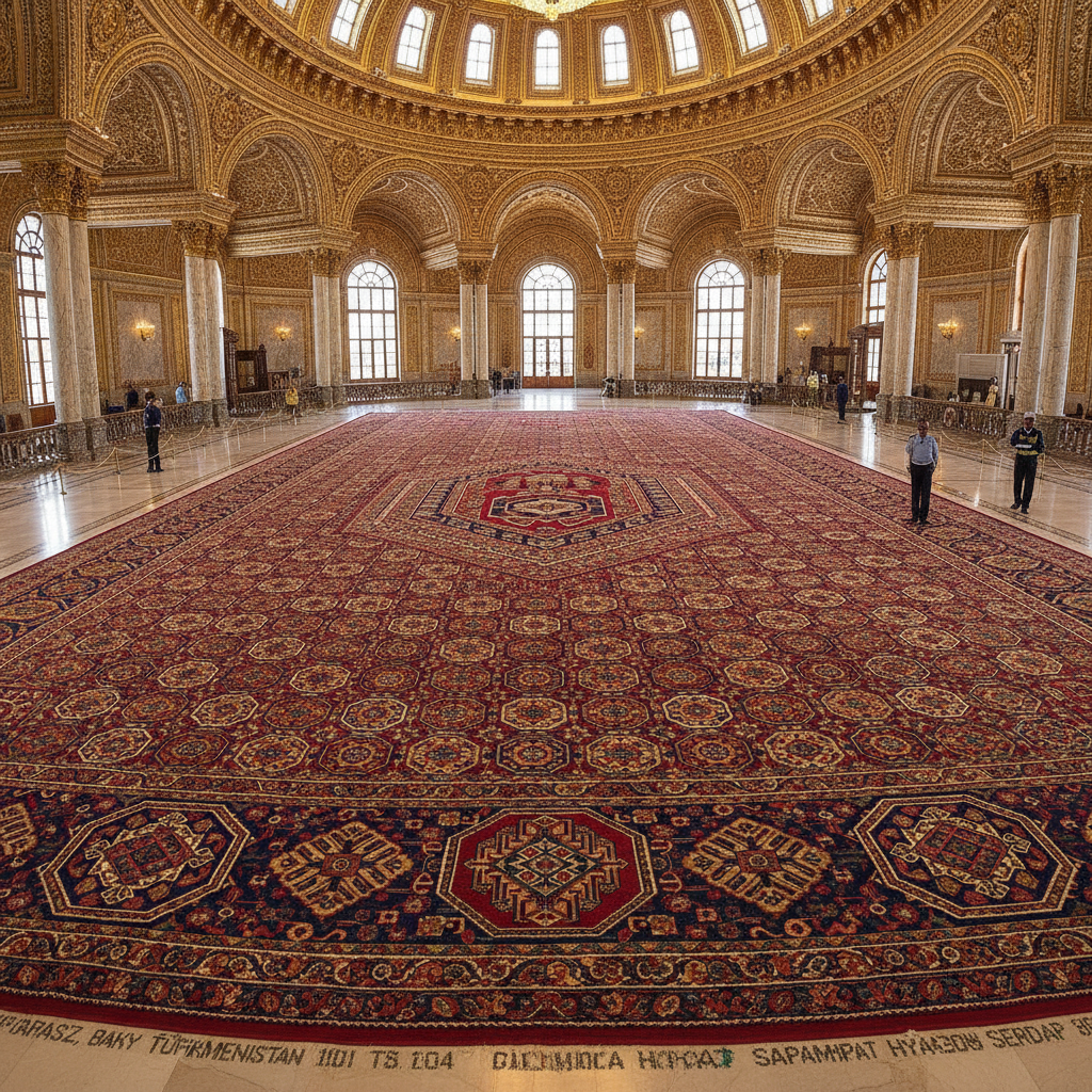 Ashgabat Carpet Museum World Largest Carpet