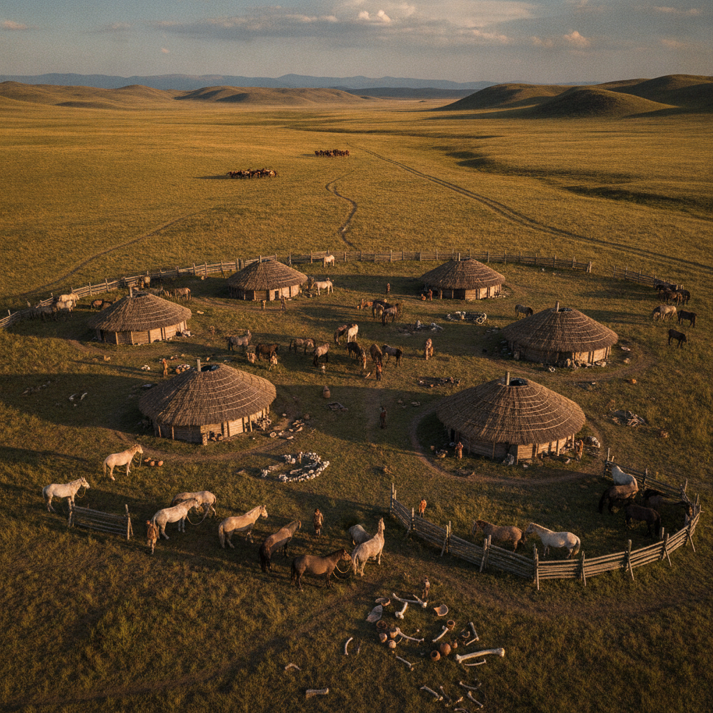 Astana Steppe Silk Road Ancient Trade History