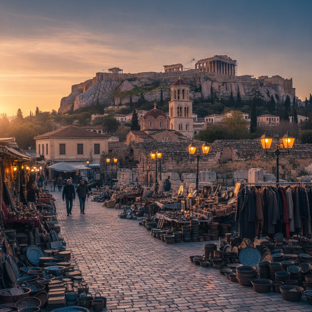 Plaka, Monastiraki & Psyrri: Athens Beneath the Acropolis
