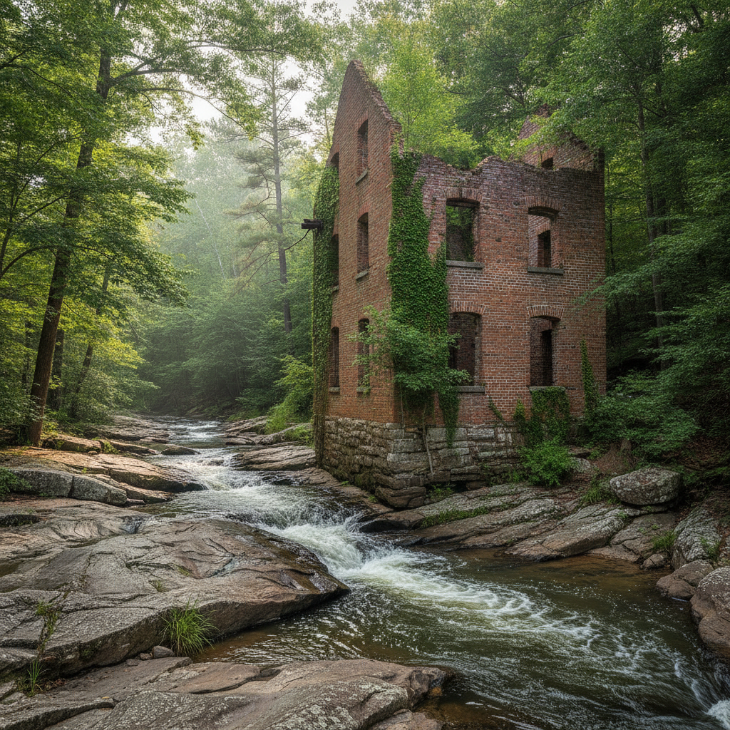 Atlanta: Presidential Peace Work, Mill Ruins and Counterculture Corners