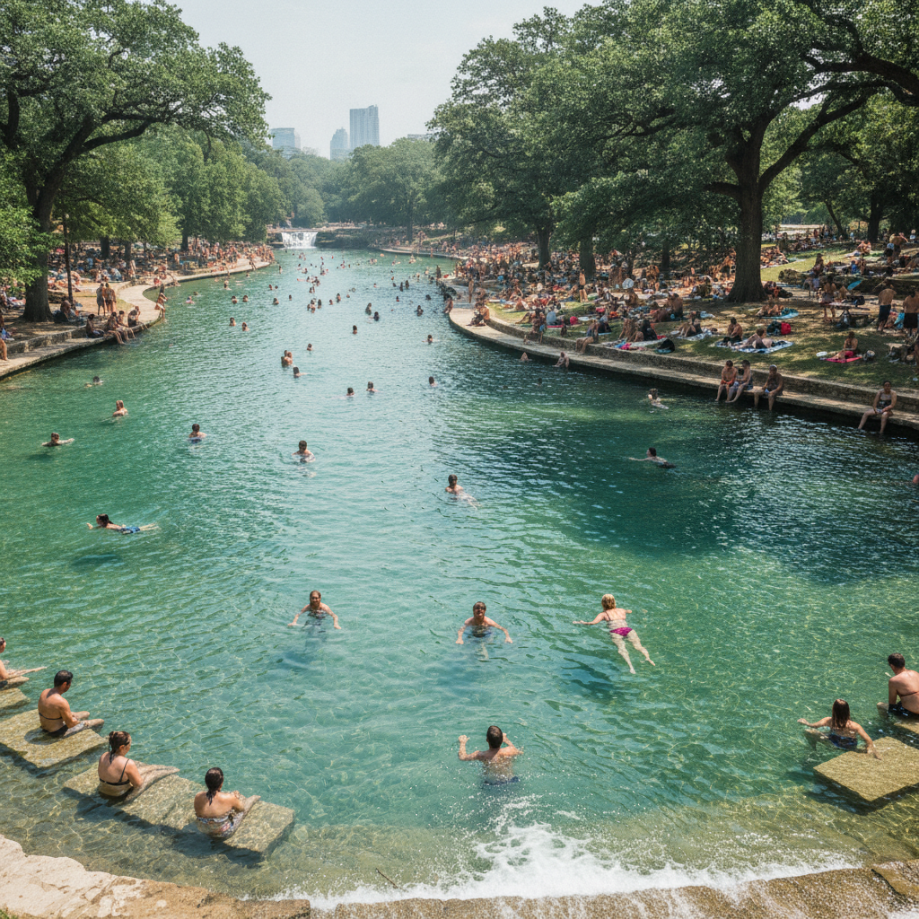Lady Bird Lake, Barton Springs & Austin's Outdoor Culture