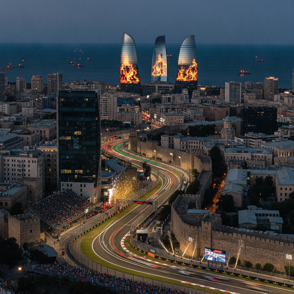 Baku Racing: The Formula 1 Street Circuit, the Baku City Circuit, the Caspian Entertainment Scene, and the Most Dramatically Urban Single Grand Prix