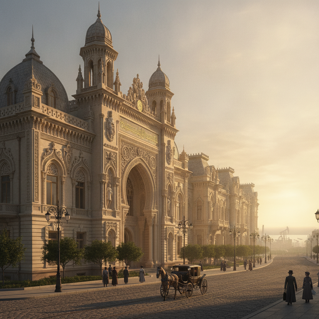 Baku Oil Heritage: The Petroleum History, the Nobel Brothers, the Belle Epoque Architecture, and the Most Dramatically Oil-Transformed Single Caucasus City