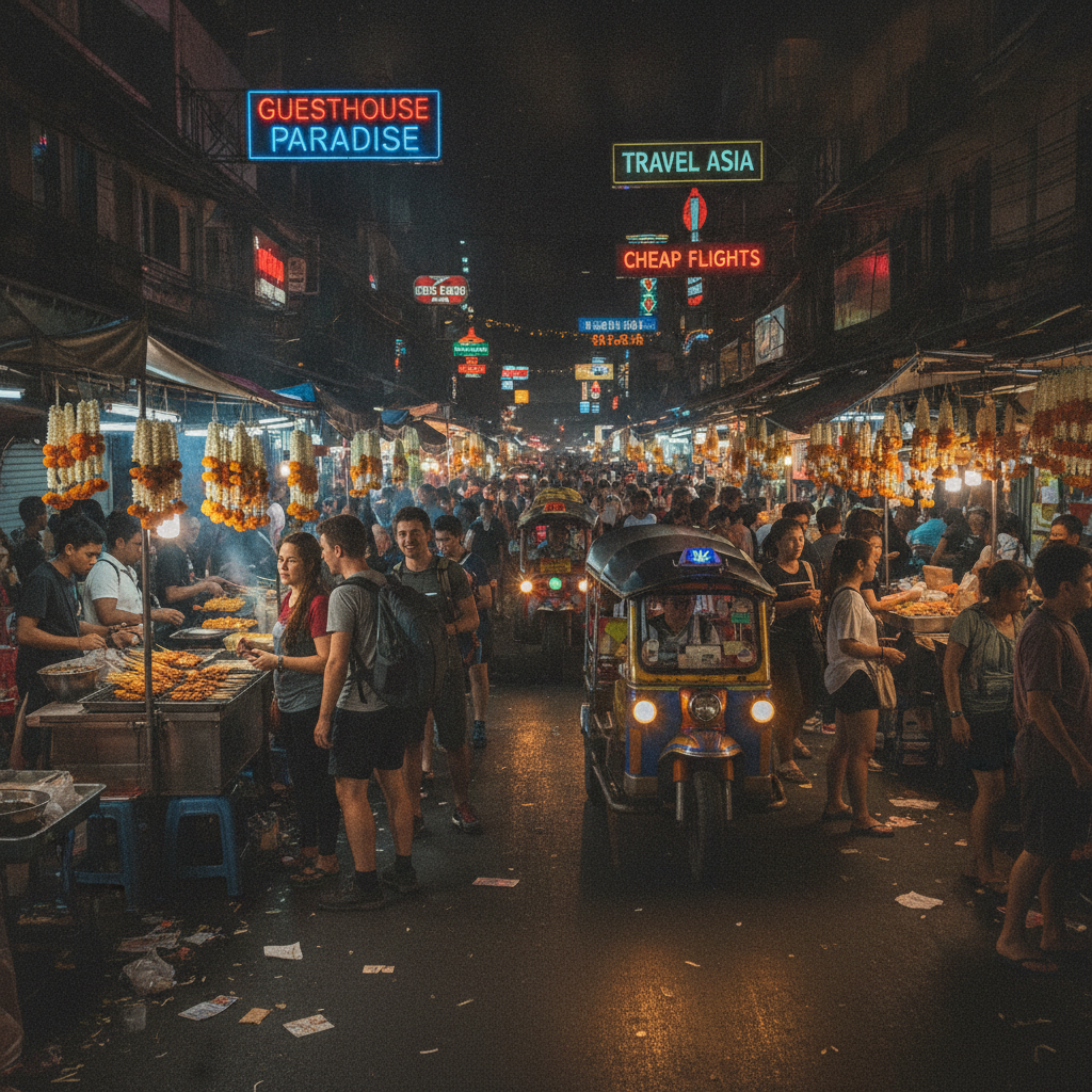 Khao San Road, Democracy Monument & the Banglamphu Backpacker District