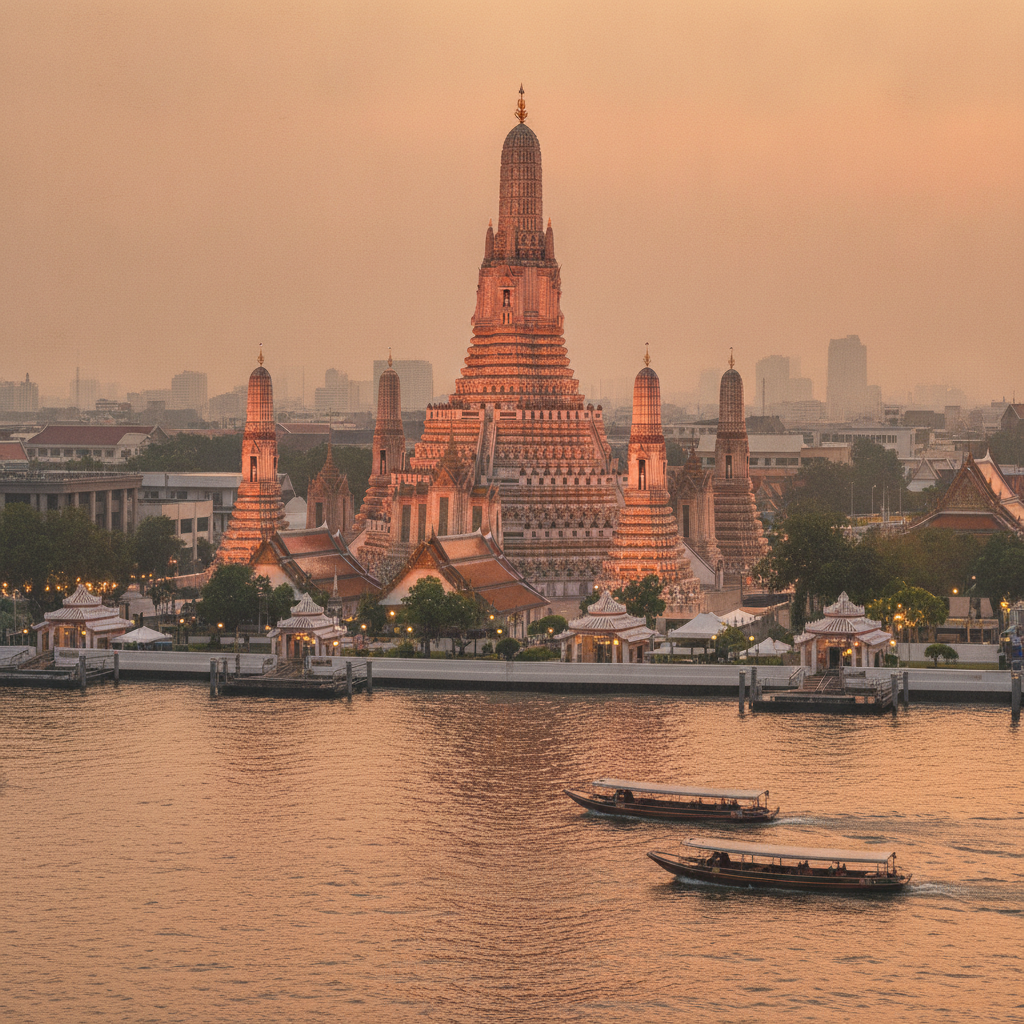 Wat Arun, the Chao Phraya & Thonburi's Ancient Waterways