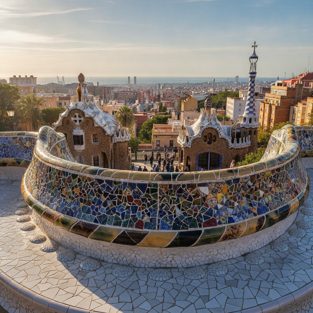 Park Güell & Gràcia: Gaudí's Urban Garden and Barcelona's Village Within