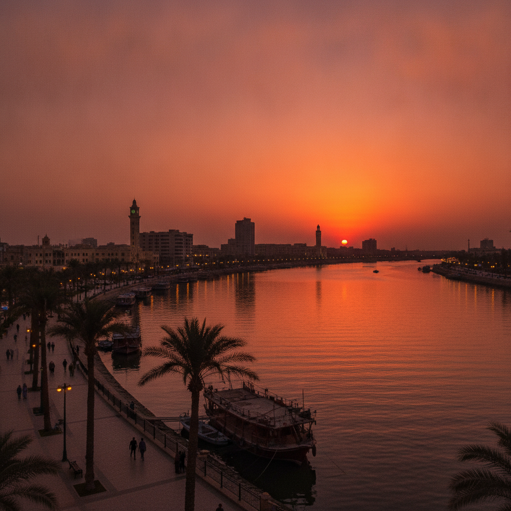 Basra Corniche and Shatt al-Arab Waterfront