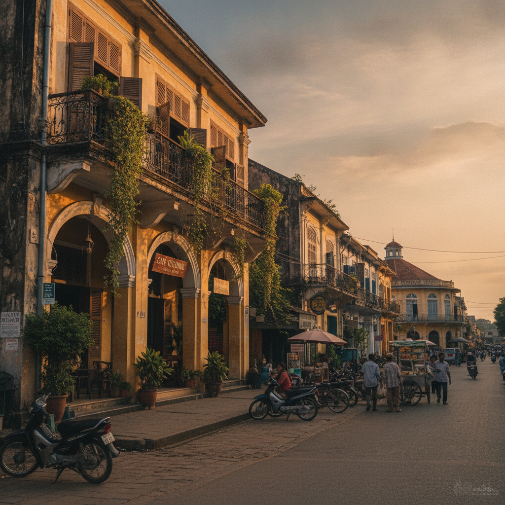 Battambang French Colonial Architecture Walk