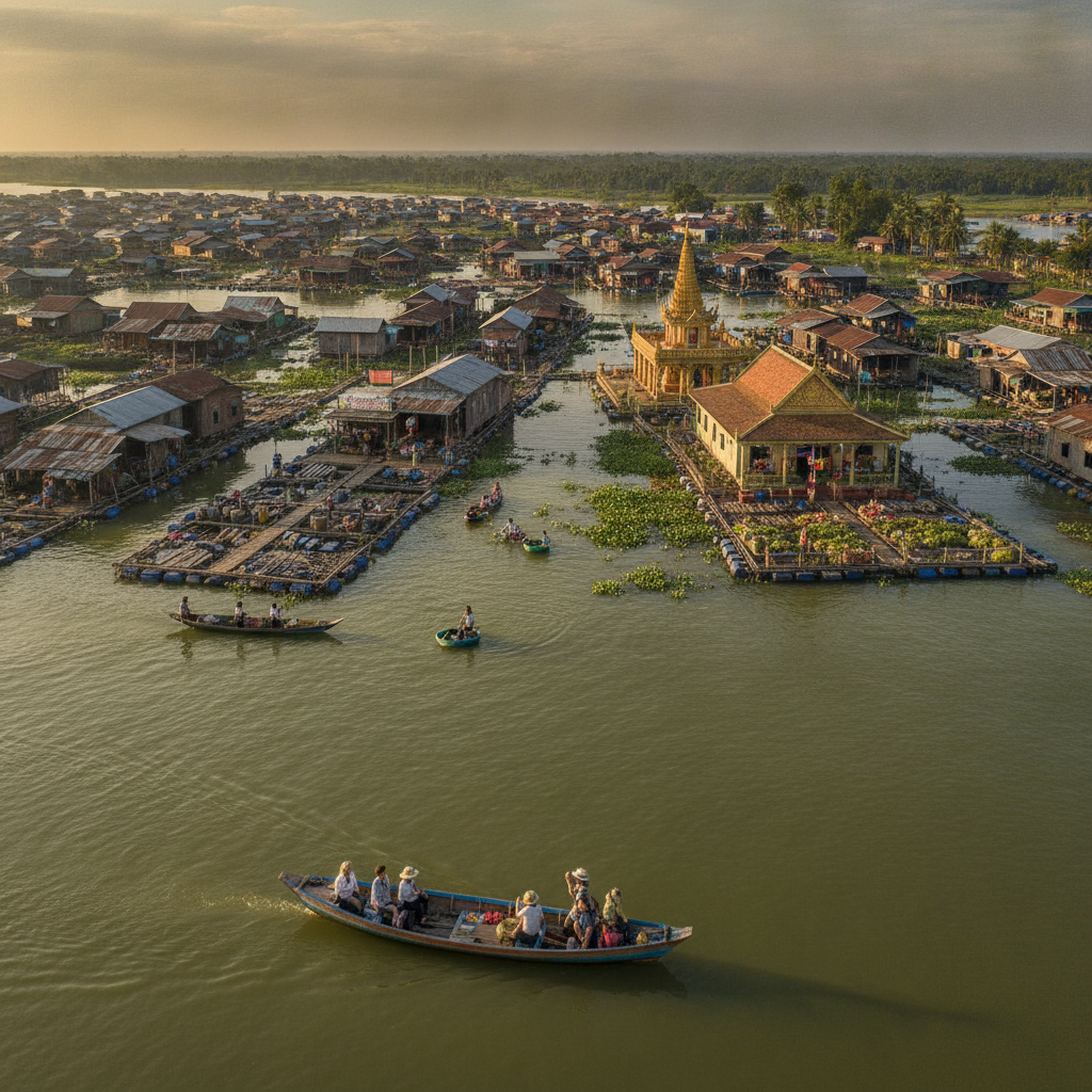 Battambang Tonle Sap Lake & Floating Village Walk