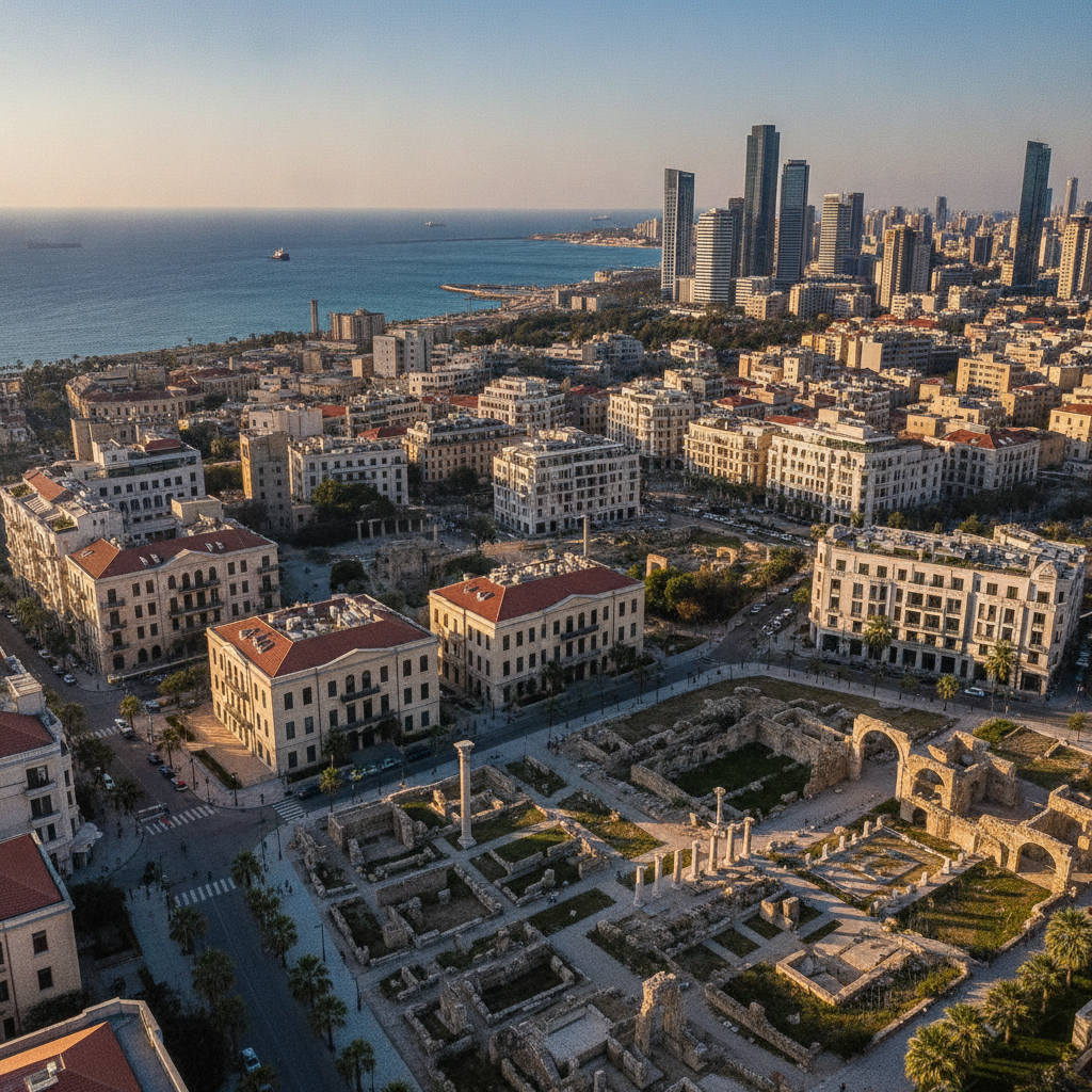 Beirut Essential: The Downtown Solidere Reconstruction, the National Museum, the Corniche, the Gemmayzeh Quarter, and the Eternal Phoenix City