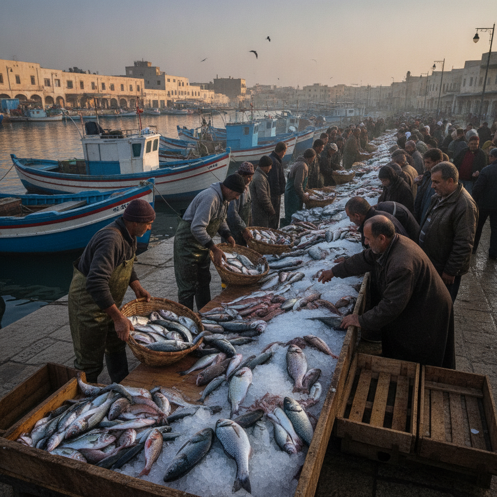 Benghazi Daily Life: Fish Market, Traditional Cuisine and Local Cafes