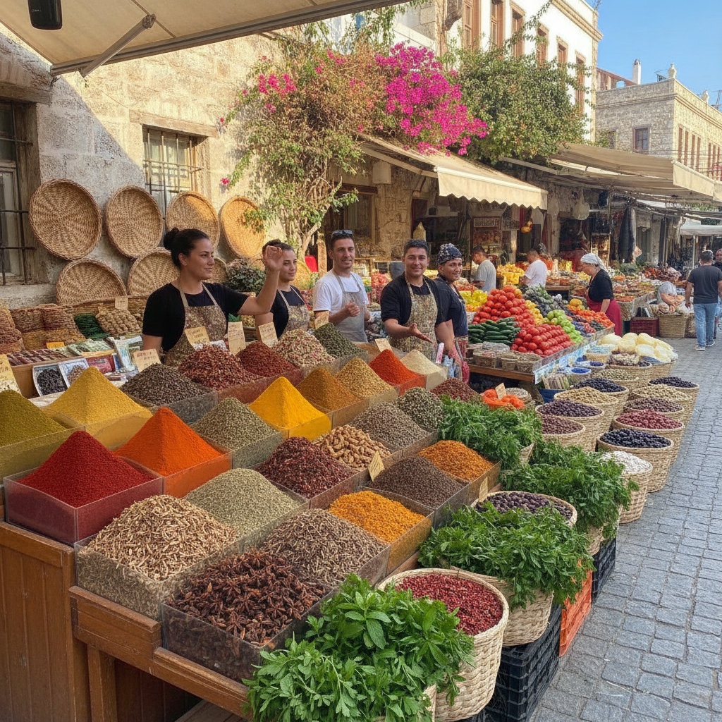 Bodrum's Markets & Aegean Flavours