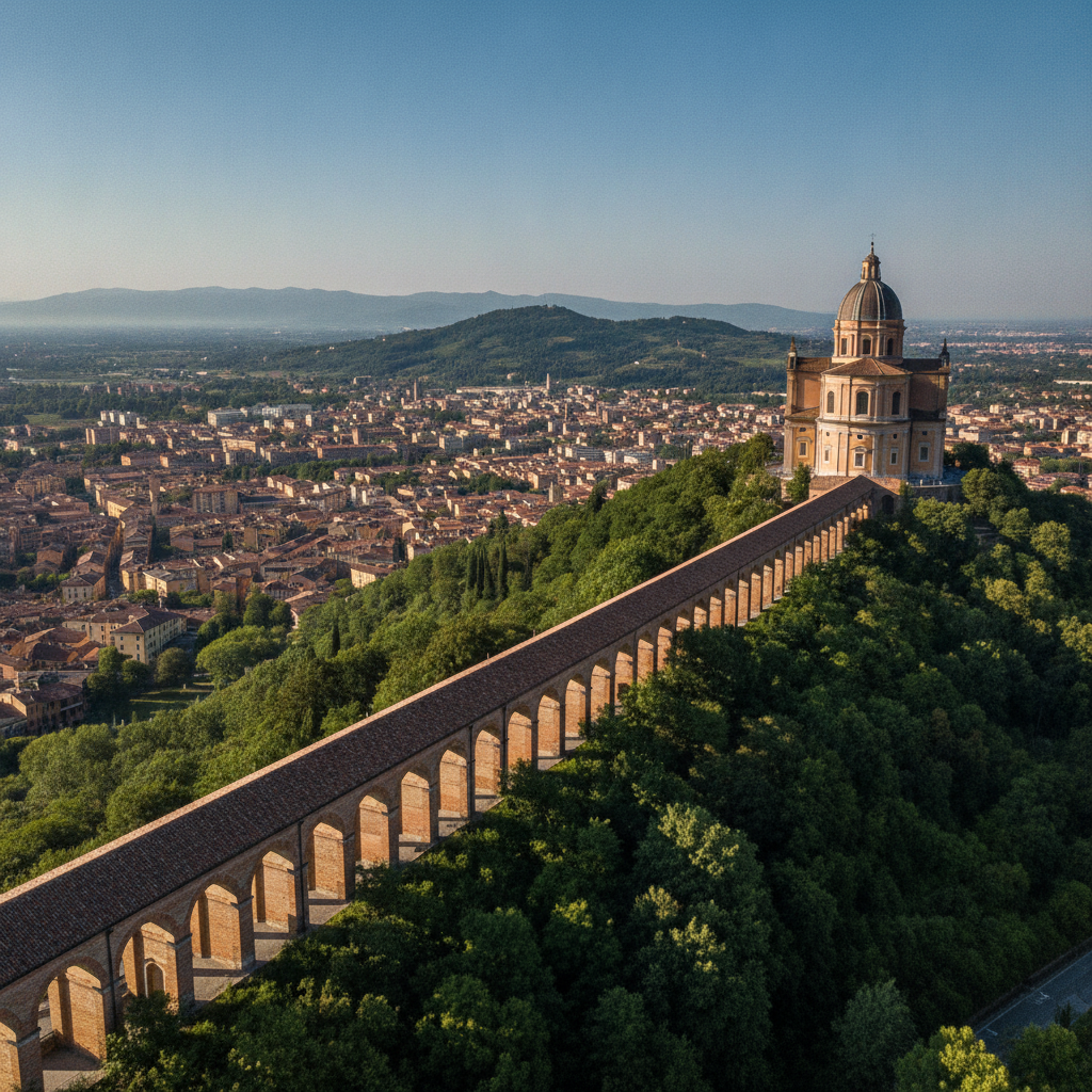 Basilica di San Luca, the World's Longest Portico & Bologna's Hills