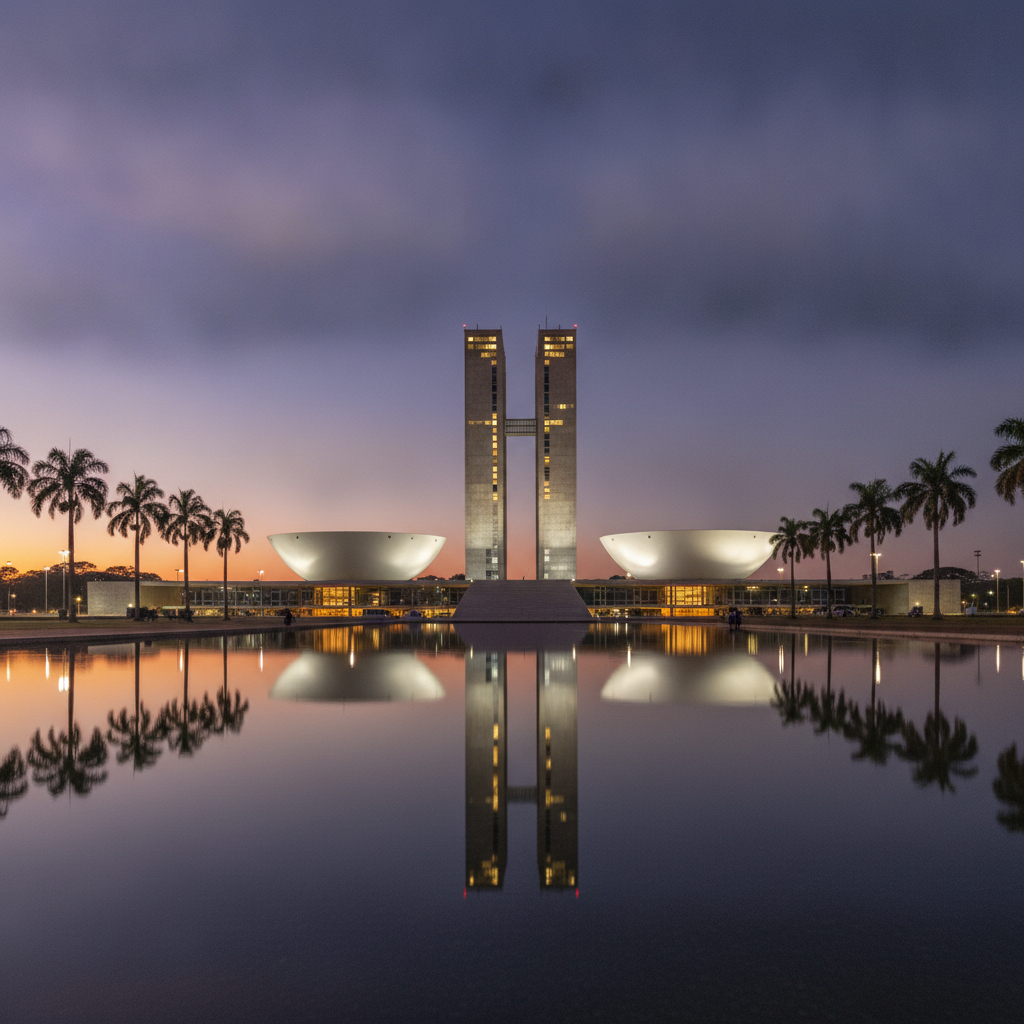 Brasilia: Niemeyer's Modernist Capital, the National Congress, the Cathedral, and the Superquadra Utopia