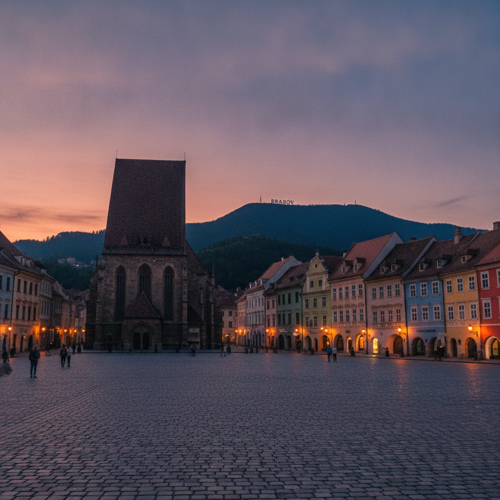 Brașov Essentials: Black Church, Council Square & Tampa Mountain