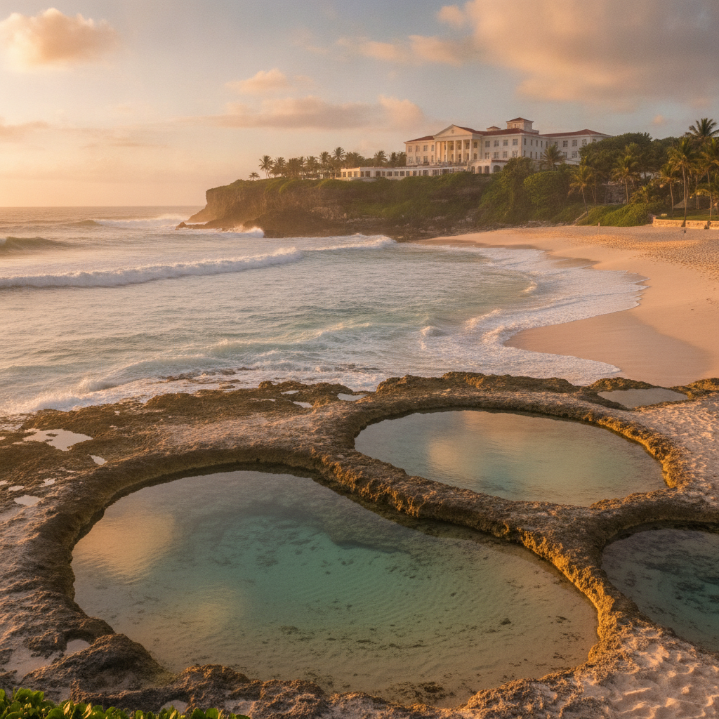 Barbados Beaches and Nature: Crane Beach, Platinum Coast, Bathsheba Surf, Speightstown, and the Green Monkey Reserve